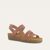 image:imageNAOT Kayla Womens Sandals  Supportive 3Strap Design with Backstrap Cork amp Latex Footbed  Arch Support  TravelFriendly Comfortable Walking Sandals for AllDay WearLatte Brown Leather