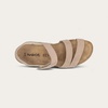 image:imageNAOT Kayla Womens Sandals  Supportive 3Strap Design with Backstrap Cork amp Latex Footbed  Arch Support  TravelFriendly Comfortable Walking Sandals for AllDay WearStone Nubuck