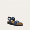image:imageNAOT Kayla Womens Sandals  Supportive 3Strap Design with Backstrap Cork amp Latex Footbed  Arch Support  TravelFriendly Comfortable Walking Sandals for AllDay WearPolar Sea Leather