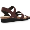 image:imageNAOT Kayla Womens Sandals  Supportive 3Strap Design with Backstrap Cork amp Latex Footbed  Arch Support  TravelFriendly Comfortable Walking Sandals for AllDay WearCognac Soft Leather