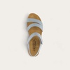 image:imageNAOT Kayla Womens Sandals  Supportive 3Strap Design with Backstrap Cork amp Latex Footbed  Arch Support  TravelFriendly Comfortable Walking Sandals for AllDay WearLight Denim