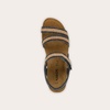 image:imageNAOT Kayla Womens Sandals  Supportive 3Strap Design with Backstrap Cork amp Latex Footbed  Arch Support  TravelFriendly Comfortable Walking Sandals for AllDay WearBlackBrown Raffia