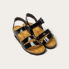 image:imageNAOT Kayla Womens Sandals  Supportive 3Strap Design with Backstrap Cork amp Latex Footbed  Arch Support  TravelFriendly Comfortable Walking Sandals for AllDay WearBlack Patent Leather