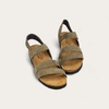 image:imageNAOT Kayla Womens Sandals  Supportive 3Strap Design with Backstrap Cork amp Latex Footbed  Arch Support  TravelFriendly Comfortable Walking Sandals for AllDay WearOily Olive Suede