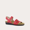 image:imageNAOT Kayla Womens Sandals  Supportive 3Strap Design with Backstrap Cork amp Latex Footbed  Arch Support  TravelFriendly Comfortable Walking Sandals for AllDay WearKiss Red