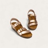 image:imageNAOT Kayla Womens Sandals  Supportive 3Strap Design with Backstrap Cork amp Latex Footbed  Arch Support  TravelFriendly Comfortable Walking Sandals for AllDay WearRose Gold Lthr