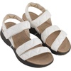 image:imageNAOT Kayla Womens Sandals  Supportive 3Strap Design with Backstrap Cork amp Latex Footbed  Arch Support  TravelFriendly Comfortable Walking Sandals for AllDay WearSport Soft White