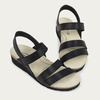 image:imageNAOT Kayla Womens Sandals  Supportive 3Strap Design with Backstrap Cork amp Latex Footbed  Arch Support  TravelFriendly Comfortable Walking Sandals for AllDay WearBlk Mtt Lthr