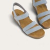image:imageNAOT Kayla Womens Sandals  Supportive 3Strap Design with Backstrap Cork amp Latex Footbed  Arch Support  TravelFriendly Comfortable Walking Sandals for AllDay WearLight Denim
