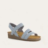 image:imageNAOT Kayla Womens Sandals  Supportive 3Strap Design with Backstrap Cork amp Latex Footbed  Arch Support  TravelFriendly Comfortable Walking Sandals for AllDay WearLight Denim
