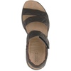 image:imageNAOT Kayla Womens Sandals  Supportive 3Strap Design with Backstrap Cork amp Latex Footbed  Arch Support  TravelFriendly Comfortable Walking Sandals for AllDay WearBlack Lthr