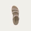 image:imageNAOT Kayla Womens Sandals  Supportive 3Strap Design with Backstrap Cork amp Latex Footbed  Arch Support  TravelFriendly Comfortable Walking Sandals for AllDay WearSilver Threads Leather