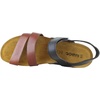 image:imageNAOT Kayla Womens Sandals  Supportive 3Strap Design with Backstrap Cork amp Latex Footbed  Arch Support  TravelFriendly Comfortable Walking Sandals for AllDay WearBrown Night Black Combination