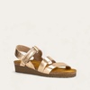 image:imageNAOT Kayla Womens Sandals  Supportive 3Strap Design with Backstrap Cork amp Latex Footbed  Arch Support  TravelFriendly Comfortable Walking Sandals for AllDay WearRose Gold Lthr