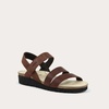 image:imageNAOT Kayla Womens Sandals  Supportive 3Strap Design with Backstrap Cork amp Latex Footbed  Arch Support  TravelFriendly Comfortable Walking Sandals for AllDay WearCognac Leather