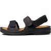 image:imageNAOT Mens Arthur SandalBlack NubuckOily Midnight Suede