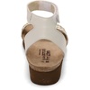 image:imageNAOT Womens Abbie SandalWhite Metallic Multi BraidWhite Pearl Lthr