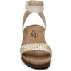 image:imageNAOT Womens Abbie SandalWhite Metallic Multi BraidWhite Pearl Lthr