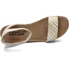image:imageNAOT Womens Abbie SandalWhite Metallic Multi BraidWhite Pearl Lthr