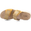 image:imageNAOT Womens Calliope SandalMarigold LthrYellow Woven Strap