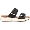 image:imageNAOT Womens Calliope SandalSoft Black LeatherBlack Woven Strap