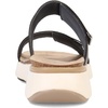 image:imageNAOT Womens Calliope SandalSoft Black LeatherBlack Woven Strap