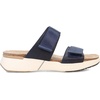 image:imageNAOT Womens Calliope SandalSoft Ink LthrPolar Sea LthrNavy Woven Strap