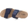 image:imageNAOT Womens Calliope SandalSoft Ink LthrPolar Sea LthrNavy Woven Strap