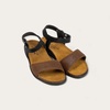 image:imageNAOT Womens Intact SandalAntique Brown SuedeSoft Black