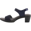 image:imageNAOT Womens Intact SandalNavy Velvet NubuckPolar Sea LthrPewter Lthr