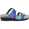 image:imageNAOT Womens Roxanna SandalAqua StretchRoyal Blue StretchGloss Purple Stretch