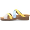 image:imageNAOT Womens Roxanna SandalIce Gray ElasticSilver ElasticYellow Elastic