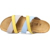 image:imageNAOT Womens Roxanna SandalIce Gray ElasticSilver ElasticYellow Elastic