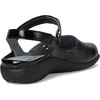 image:imageNaot Womens Arataki Flat SandalBlack Crinkle Patent Leather
