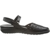 image:imageNaot Womens Arataki Flat SandalBlack Raven Lthr