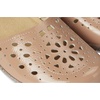 image:imageNaot Womens Arataki Flat SandalCamel Crinkle Patent Leather