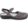 image:imageNaot Womens Arataki Flat SandalGray Shimmer Lthr