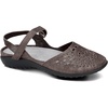 image:imageNaot Womens Arataki Flat SandalGray Shimmer Lthr