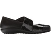 image:imageNaot Womens Aroha Mary Jane FlatBlack CrinkleBlack Raven LeatherBlack VelvetGlass Silver