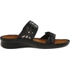 image:imageNaot Womens Cornet Slide SandalBlack RavenGlass Silver