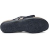 image:imageNaot Womens Primrose Mary Jane FlatMetallic Onyx LeatherBlack Elastic