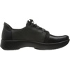 image:imageNaot Womens Riviera FlatBlack Madras LeatherBlack Crackle LeatherTin Gray LeatherBlack Raven Leather