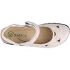 image:imageNaot Womens Rongo Wide FlatQuartz LeatherDusty Silver Leather