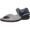 image:imageNAOT Footwear Papaki Womens Sandal with Cork Footbed and Arch Support Sandal With Removable Footbed  Comfort and Support   Slip Resistant Lightweight and Perfect for Travel  Medium FitLight Gray NubuckPolar Sea Leather