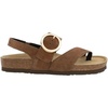 image:imageNAOT Footwear Womens Baltimore SandalBrown Cedar Suede