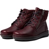 Soft Bordeaux Leather/Violet Nubuck