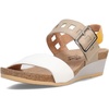 Soft White Lthr/Soft Beige Lthr/Marigold Lthr