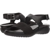 image:imageNAOT Footwear Womens Haki SandalBlack Velvet NubuckBlack Raven LthrSterling Lthr