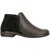 Black Raven Lthr/Black Suede