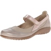 Linen Leather/Stardust Leather/Satin Beige Patent Leather